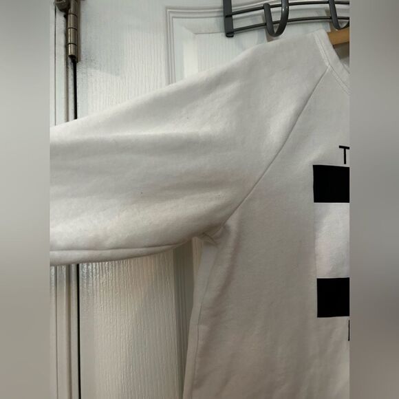 TOMMY HILFIGER‎ Logo Flag Crew Neck Sweatshirt Women's L classic white preppy - Picture 11 of 13